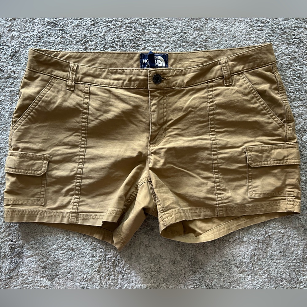 The North Face Tan Cargo Shorts